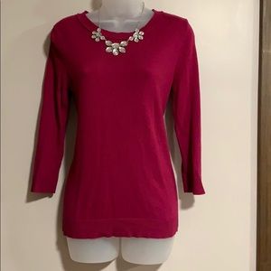 NYC Soft raspberry sweater